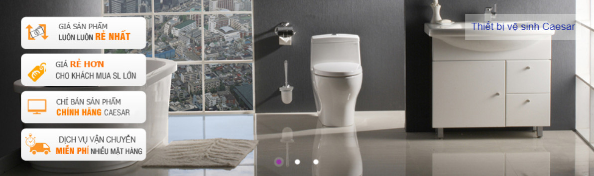 ĐẠI LÝ THIẾT BỊ VỆ SINH CAESAR TẠI THÀNH PHỐ HỒ CHÍ MINH