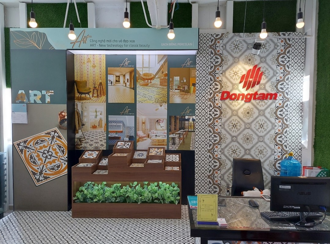 SHOWROOM GẠCH ĐỒNG TÂM TẠI 19 ĐƯỜNG NGUYỄN HƯU THỌ NHÀ BÈ