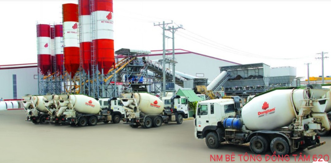 NHÀ MÁY BÊ TÔNG TƯƠI 620 _ ĐỒNG TÂM TẠI BẾN LỨC LONG AN