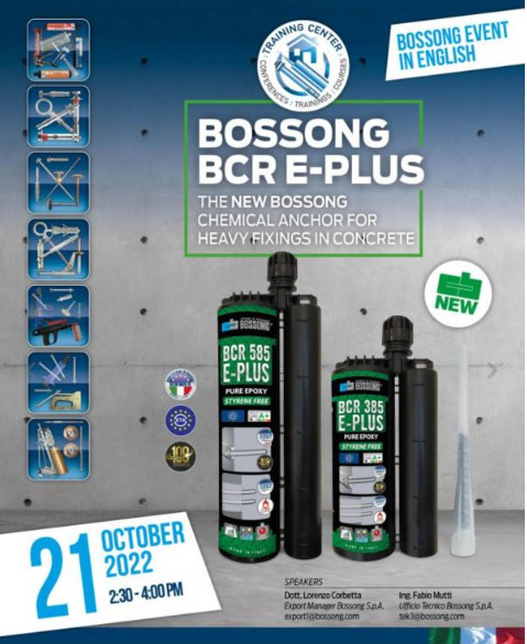 ĐẠI LÝ CẤP 1 KEO CẤY THÉP E-PLUS GỐC EPOXY CỦA BOSSONG TỪ ITALY