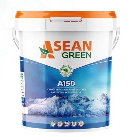 Sơn ASEAN Green A150 – Sơn Bóng Nội Thất Cao Cấp