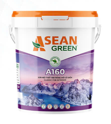 Sơn Nội Thất Cổ Điển A160 ASEAN Green: Chất Lượng Vượt Trội Cho Không Gian Sang Trọng