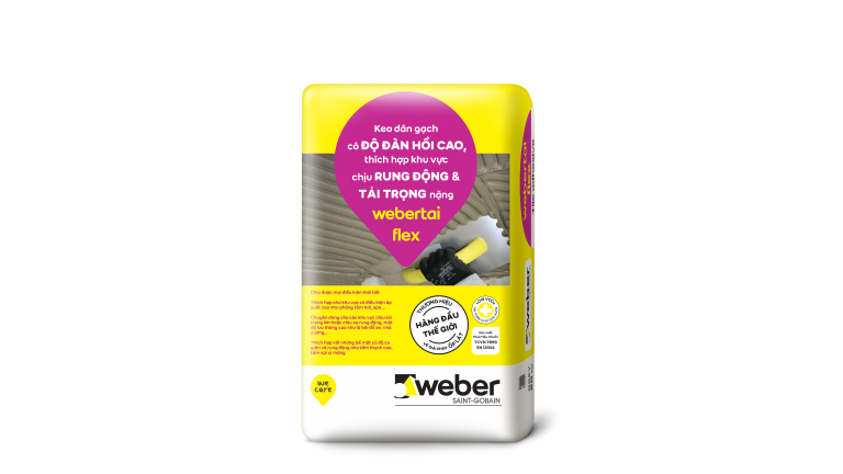 Keo dán gạch Weber tai Flex