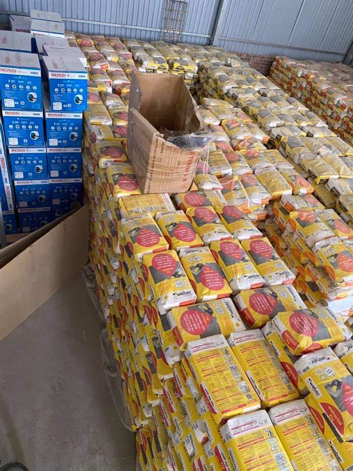 webertai gres Trắng : Keo dán gạch cho HỒ BƠI và gạch/đá KÍCH THƯỚC LỚN