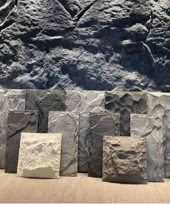 TẤM PU GIẢ ĐÁ SIÊU NHẸ KT 45X90 CM