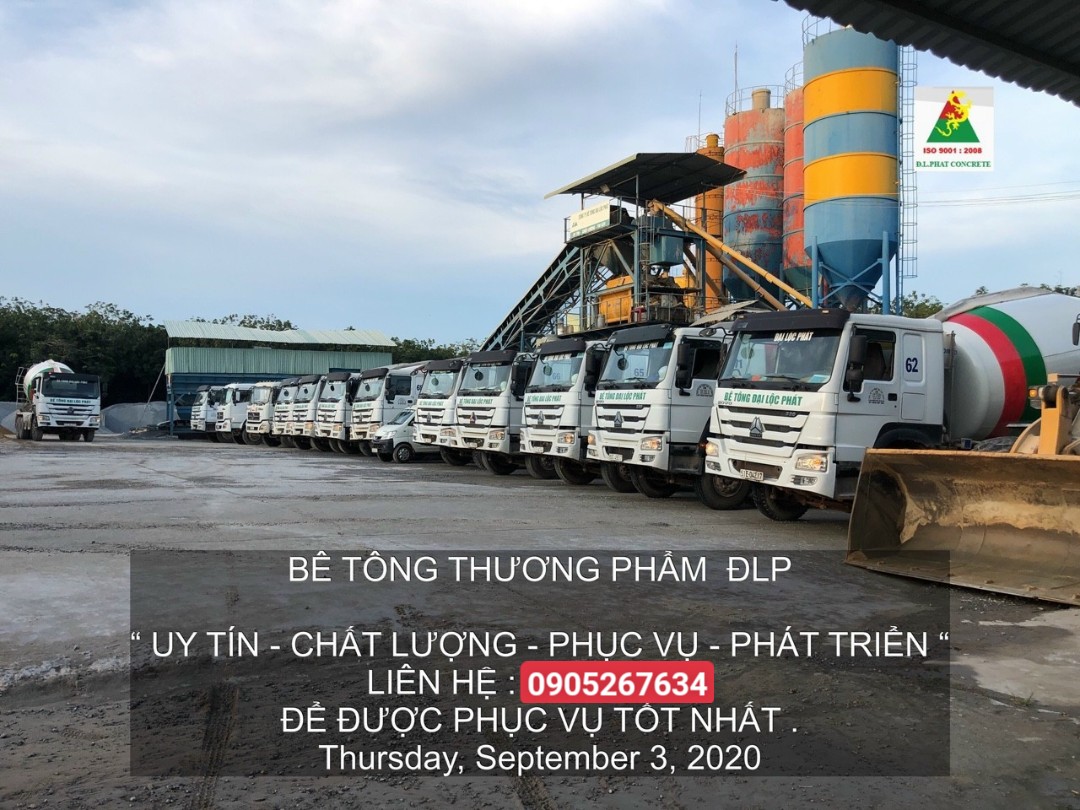 BÊ TÔNG TƯƠI ĐẠI LỘC PHÁT TẠI GÒ VẤP