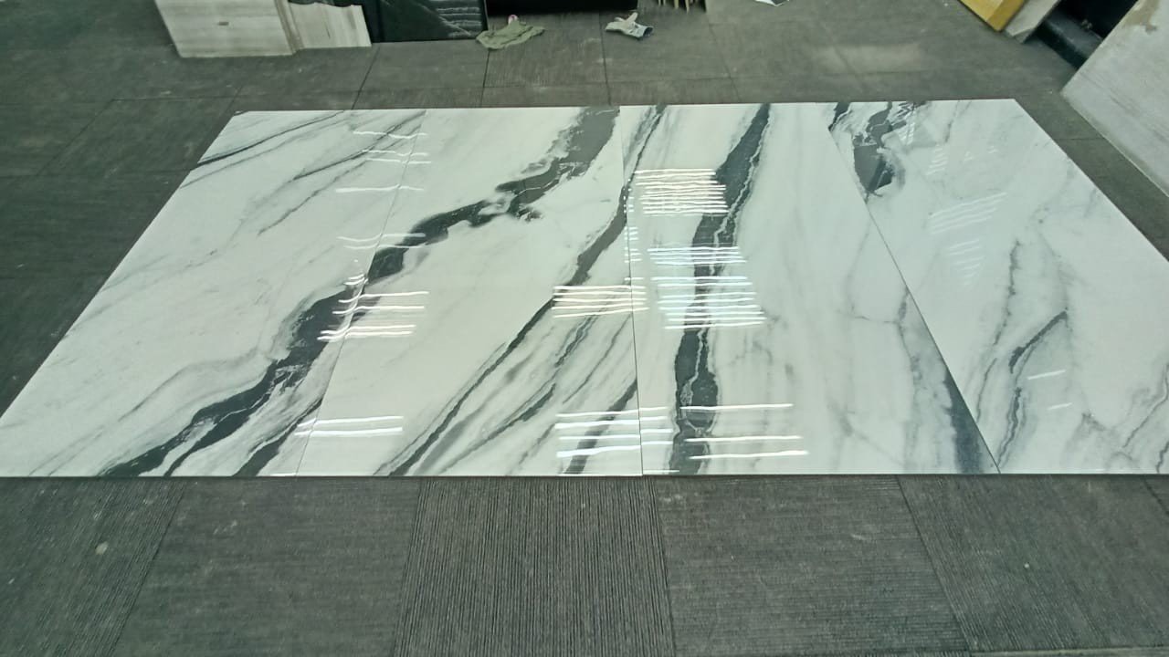 Gạch Khổ Lớn 900x1800 Trắng Vân Đá 