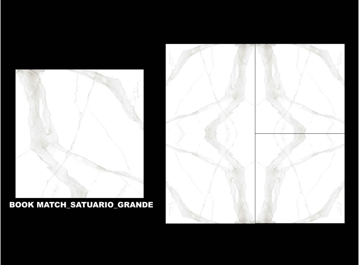 Gạch 1200x1200 Trắng Vân Mây